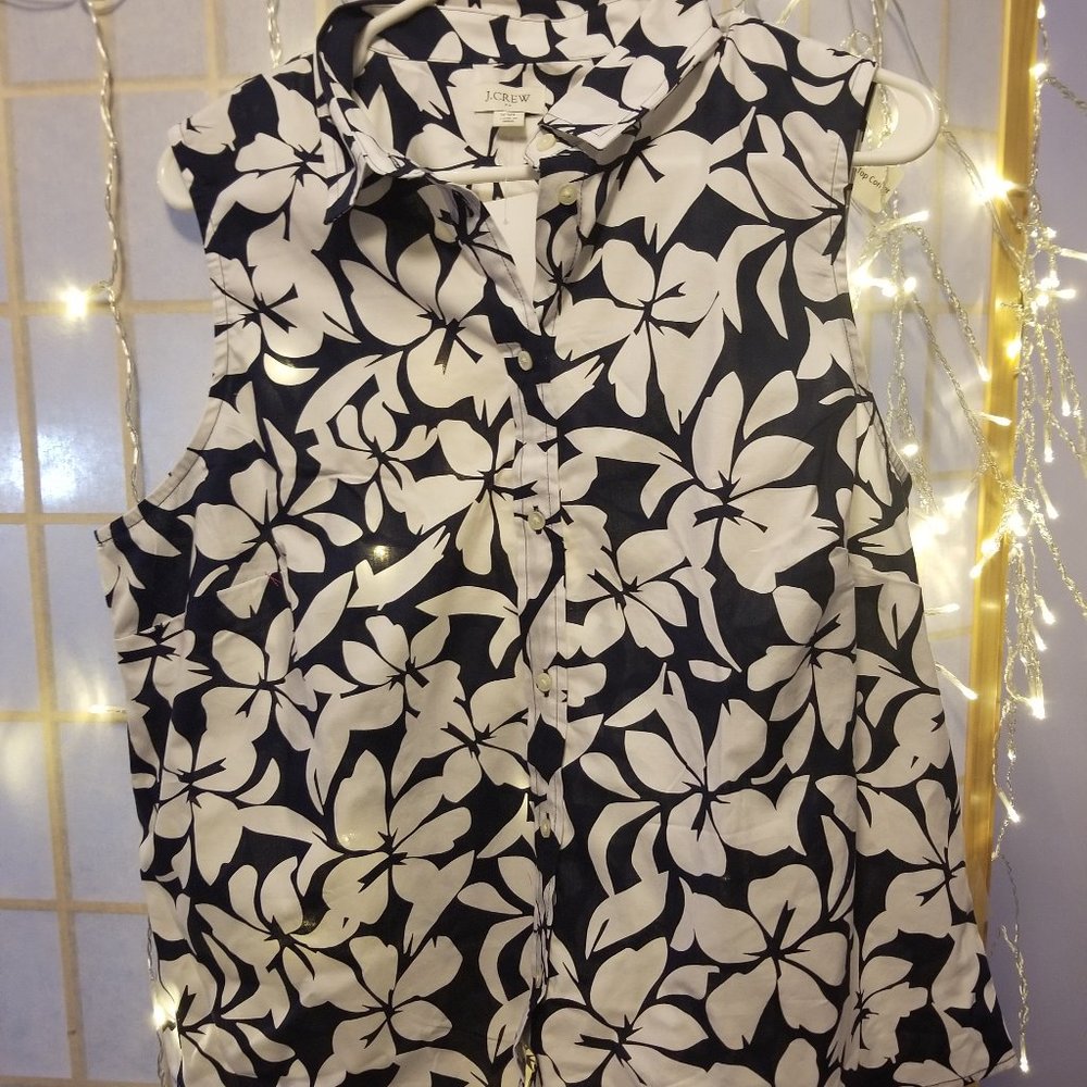 J. CREW sleeveless shell